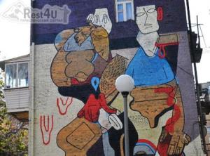 Первая в мире граффити галерея к Евро 2012