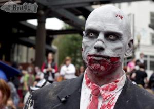 В Одессе прошёл парад зомби