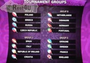 Расписание матчей финального турнира ЕВРО-2012